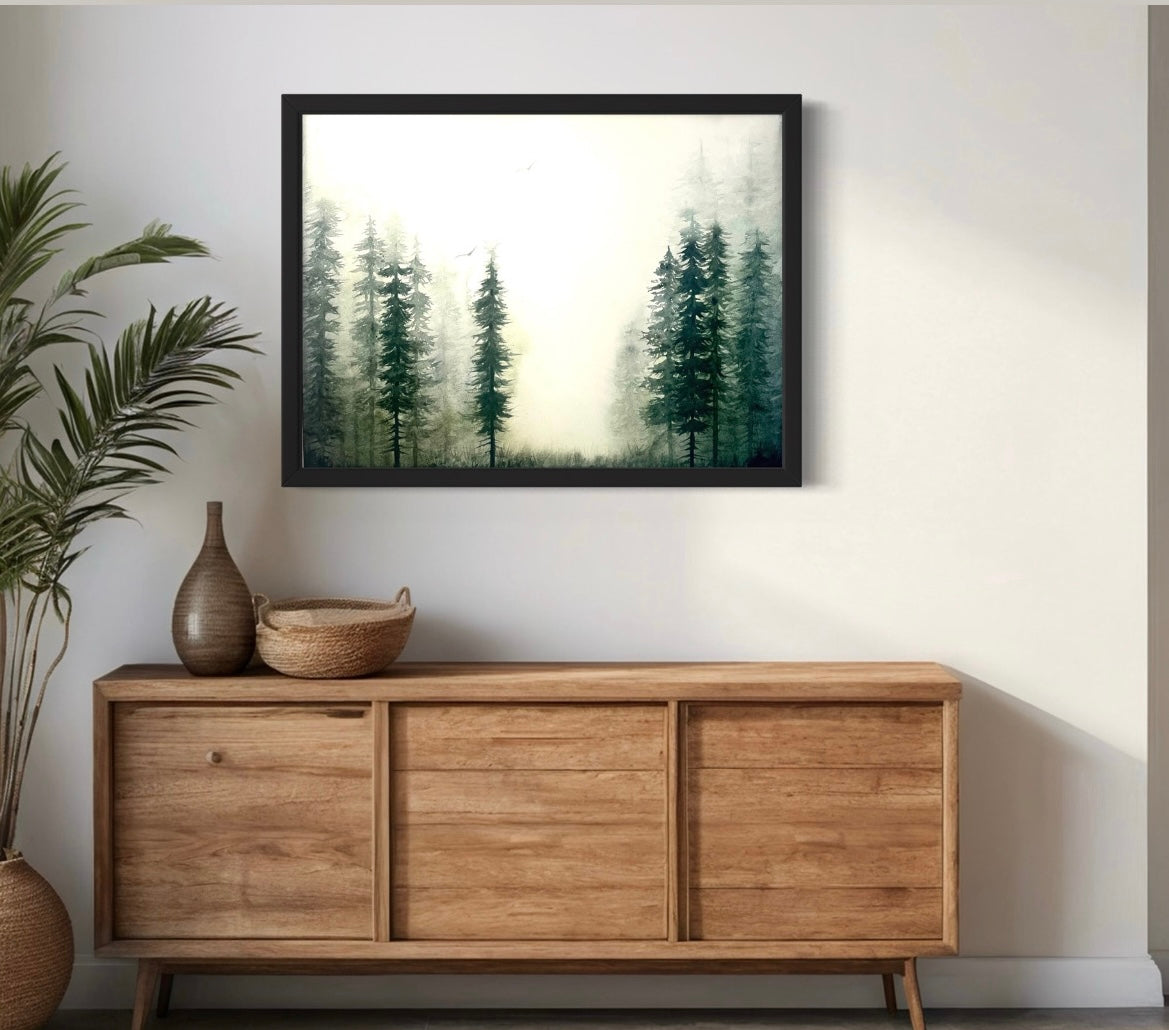 Lost in the Mist - Giclee Print