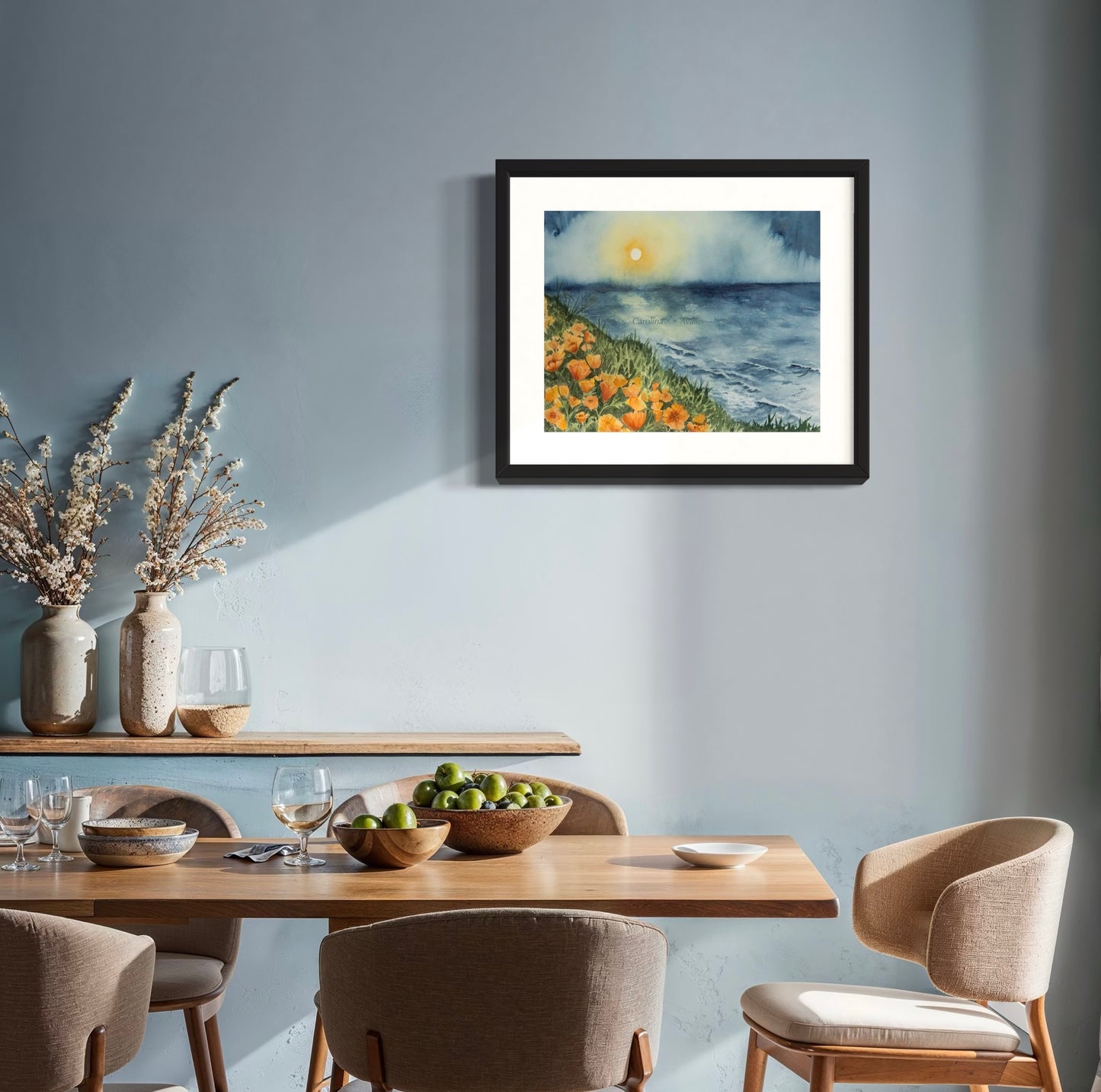 Coast sunset- Gicleé Print