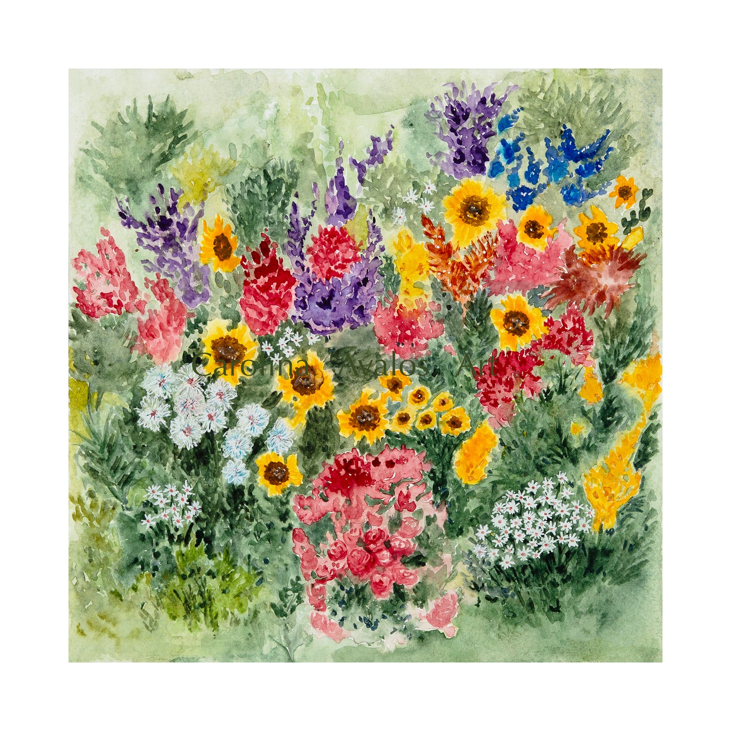 Farm's Garden - Gicleé Print