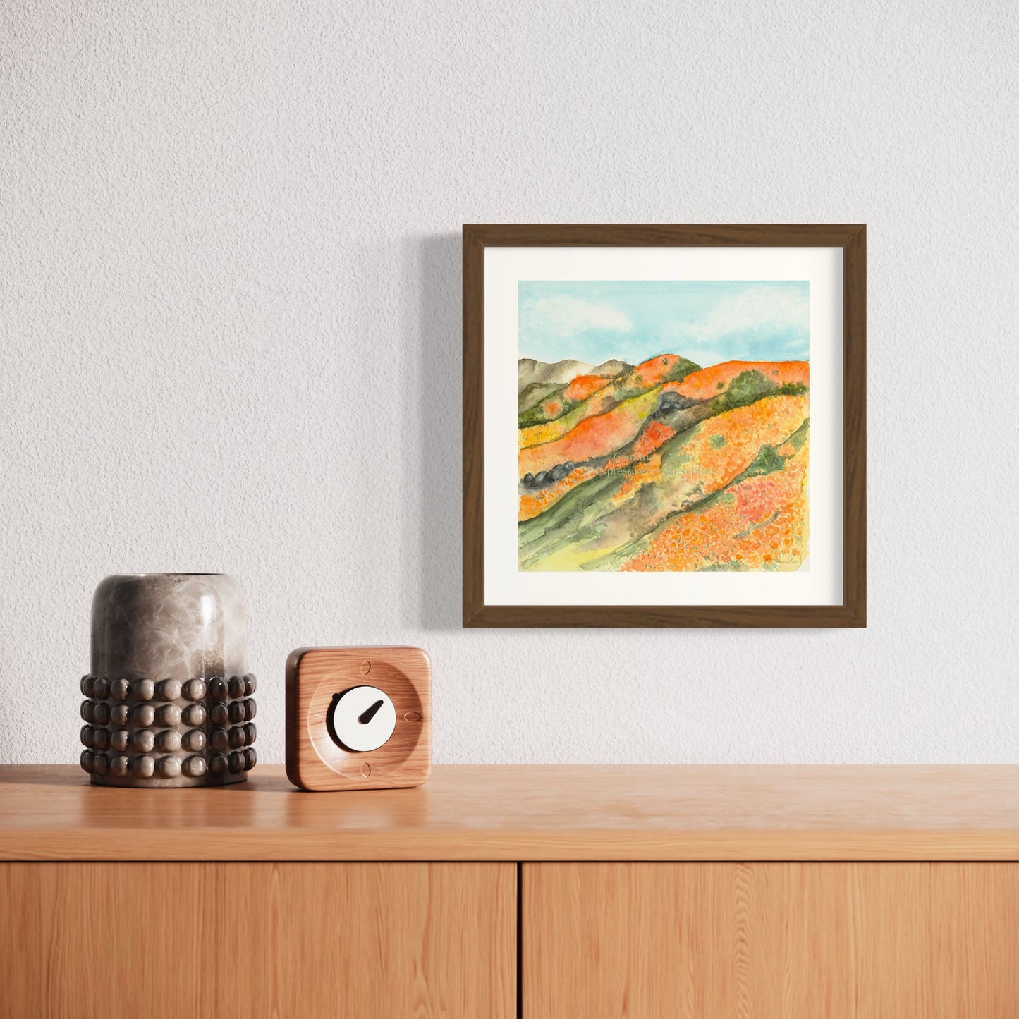 Antelope Valley super bloom - Giclee Print