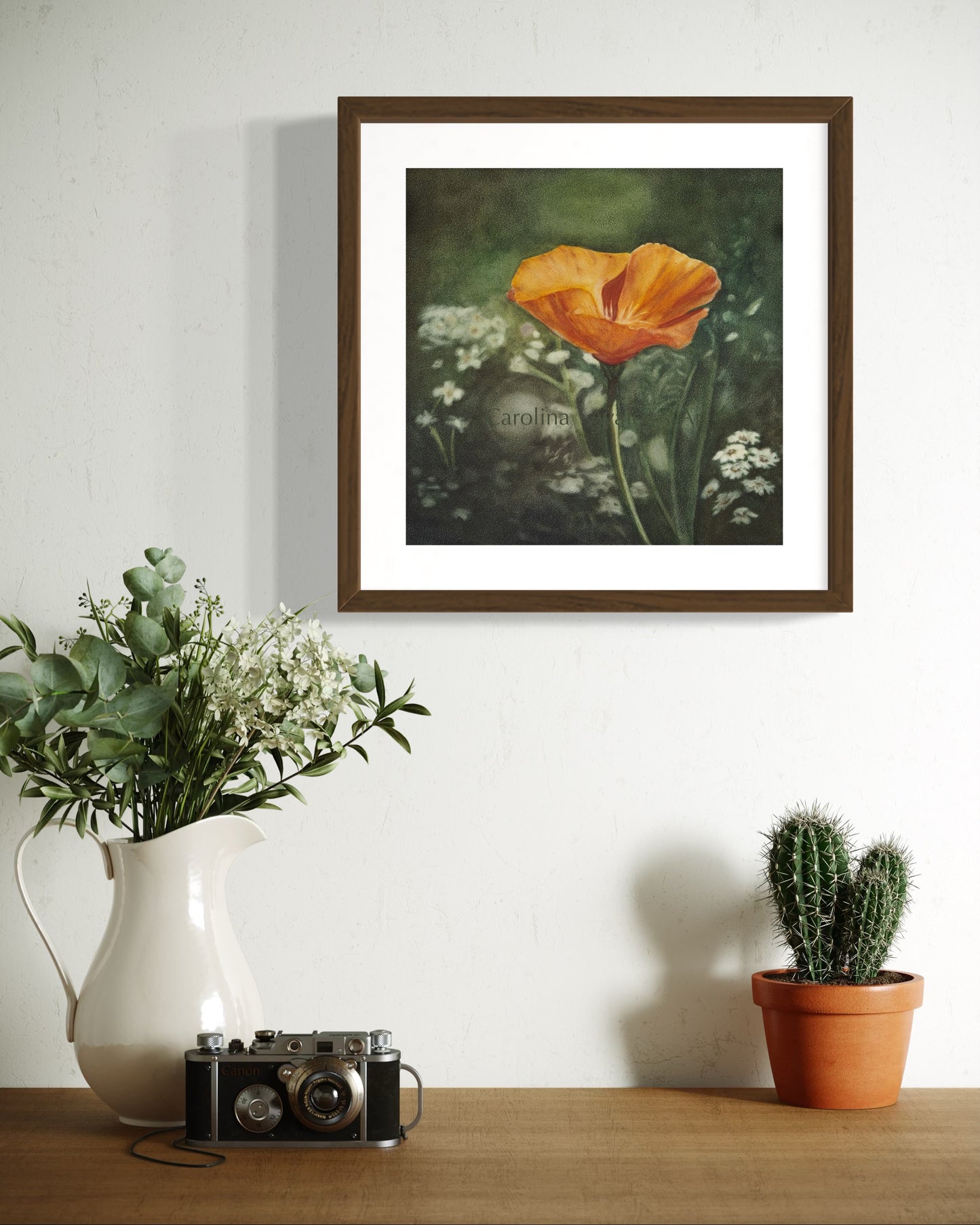 Just Poppy - Giclee Print