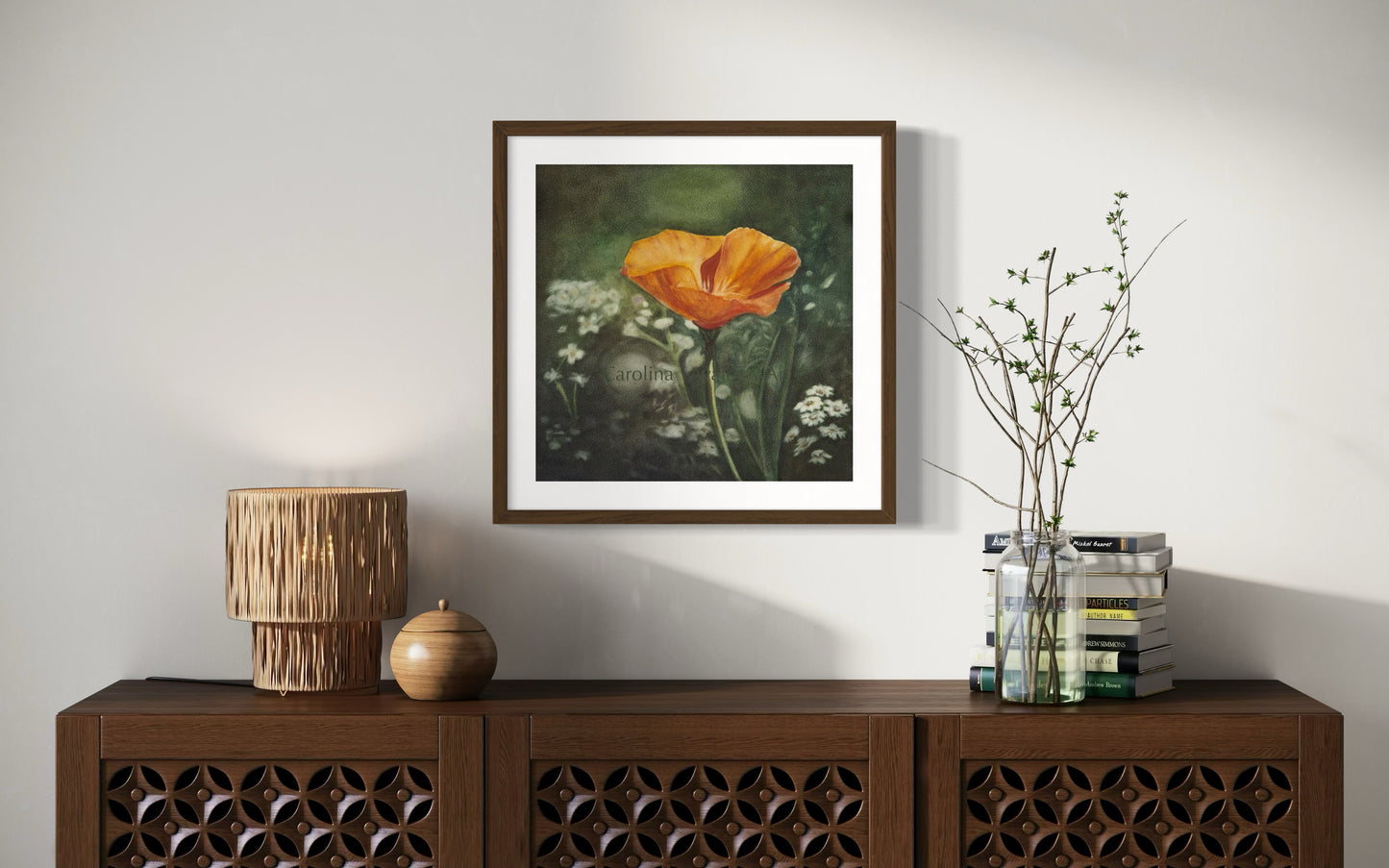 Just Poppy - Giclee Print