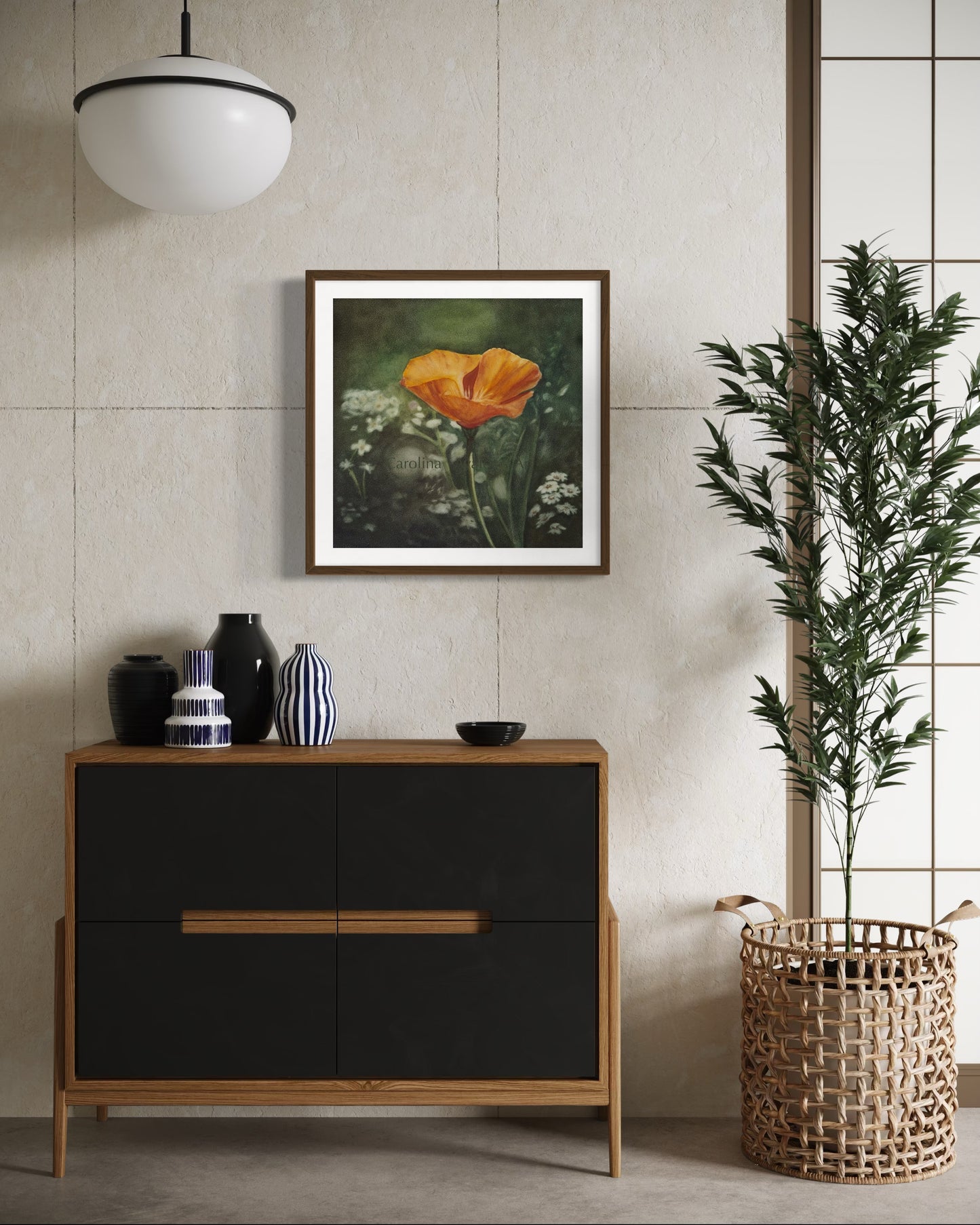 Just Poppy - Giclee Print