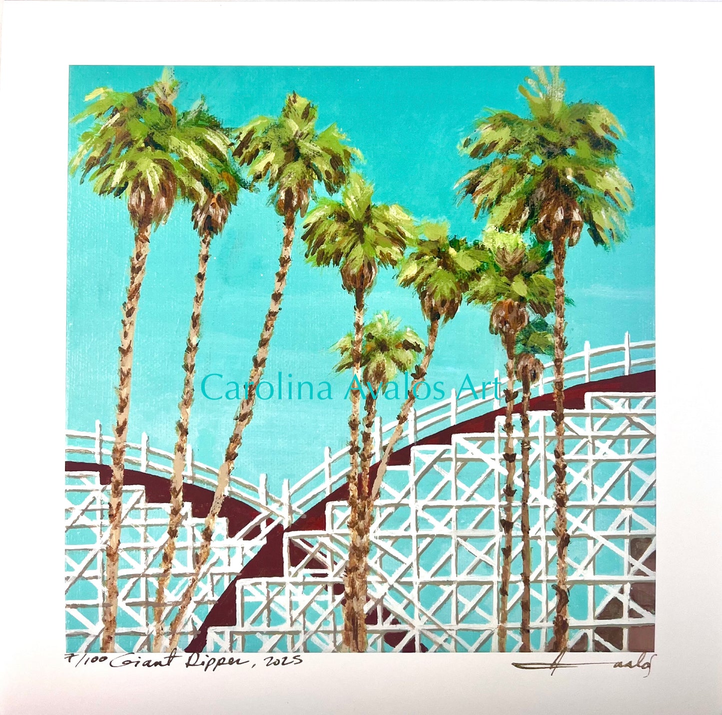 Giant Dipper - Giclee Print