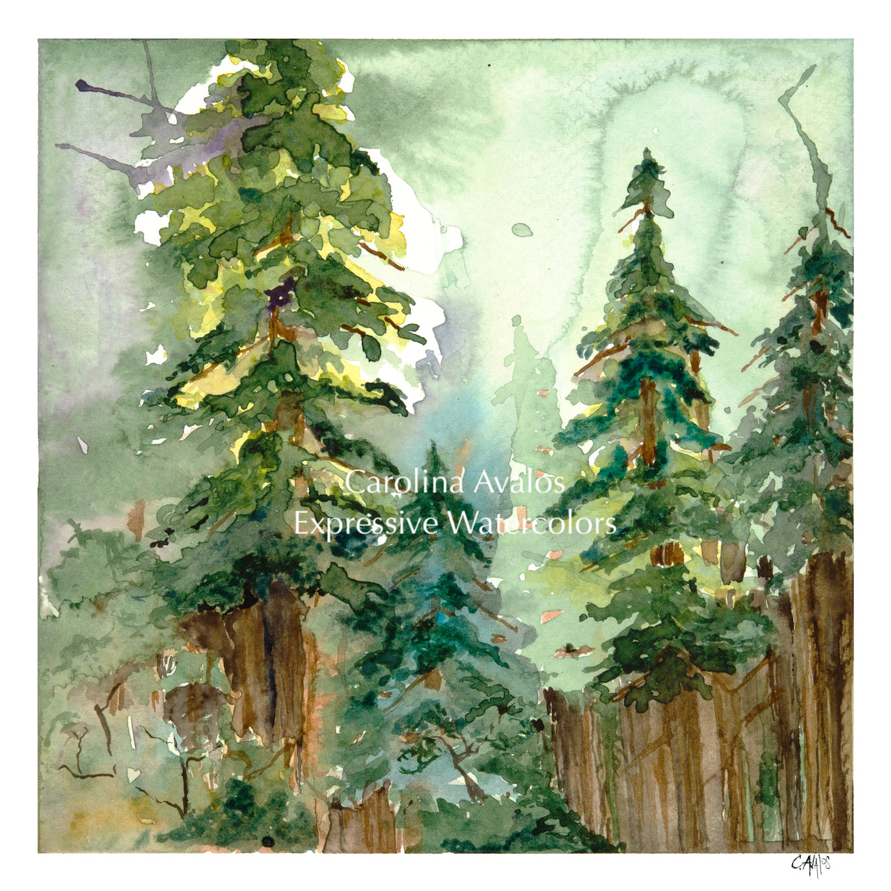 Silent Giants Giclee Print