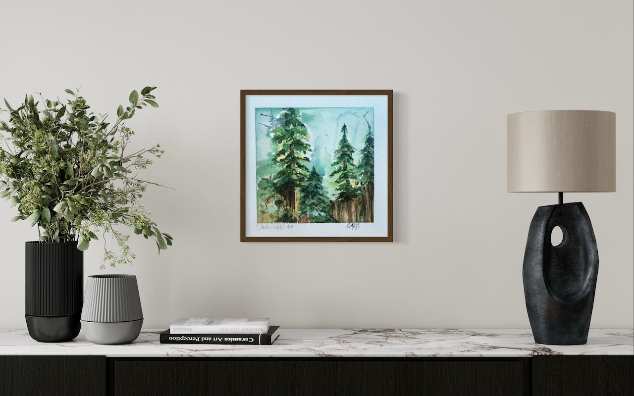 Silent Giants Giclee Print