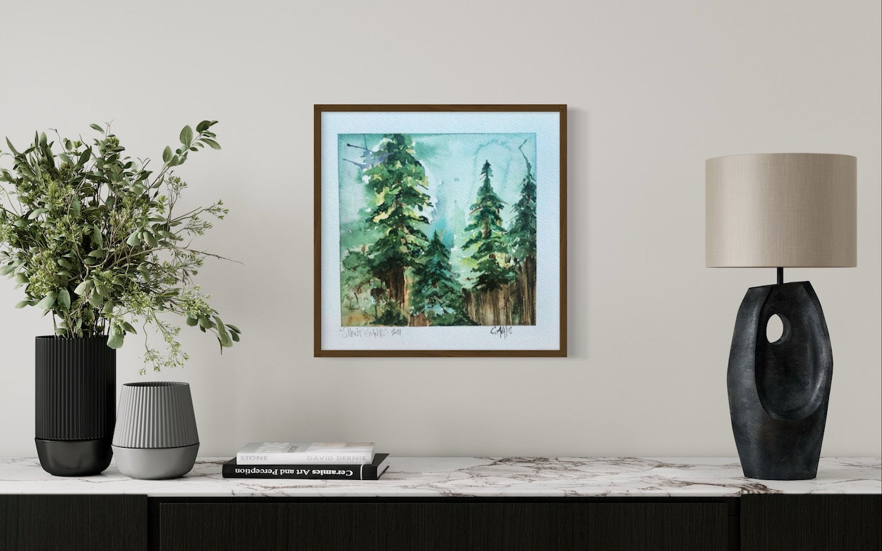 Silent Giants Giclee Print