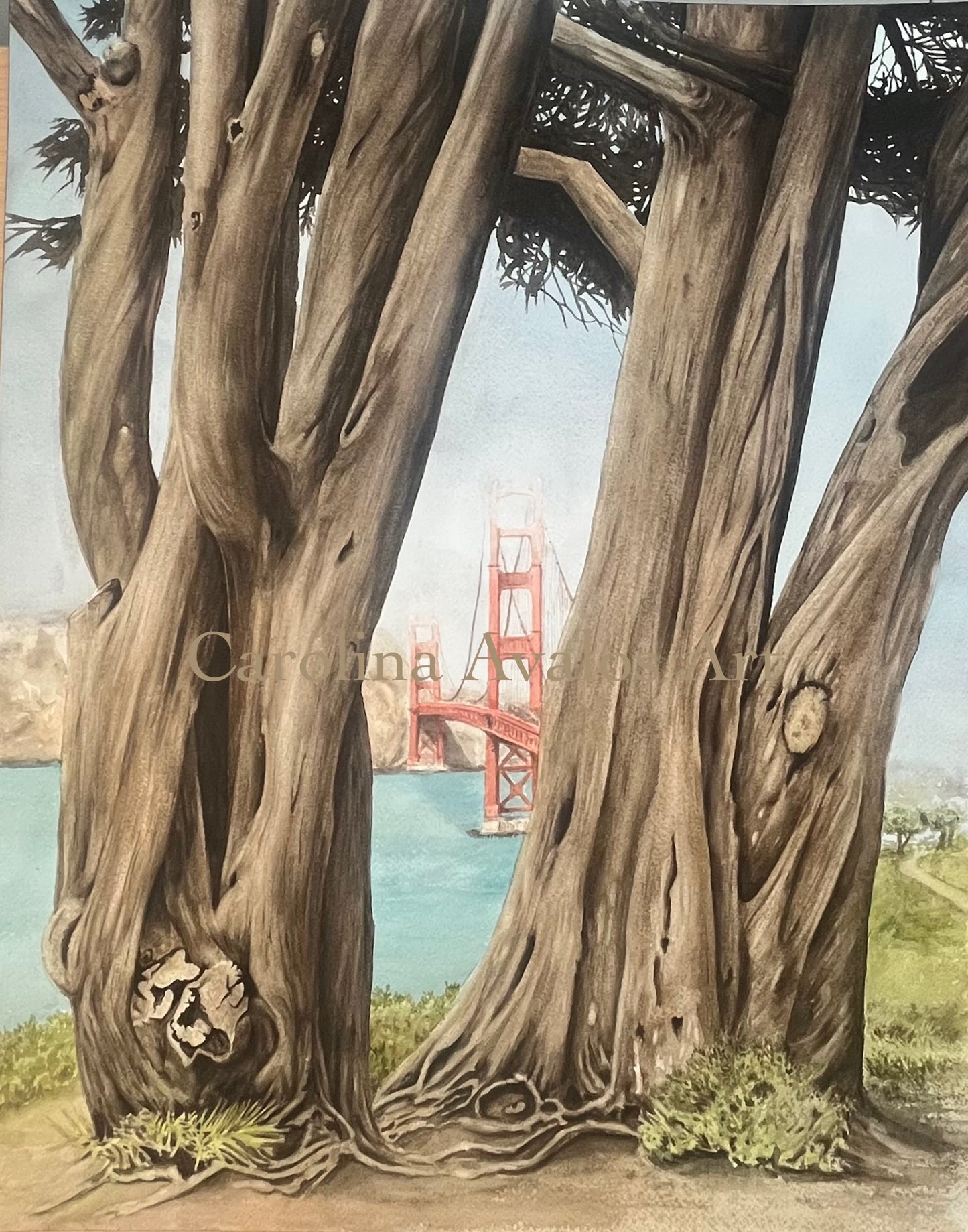 Timekeepers of the Bay - Giclee Print