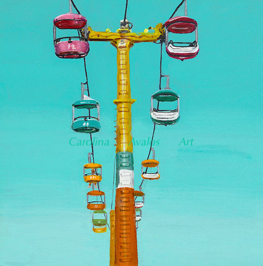 Sky Glider - Giclee Print