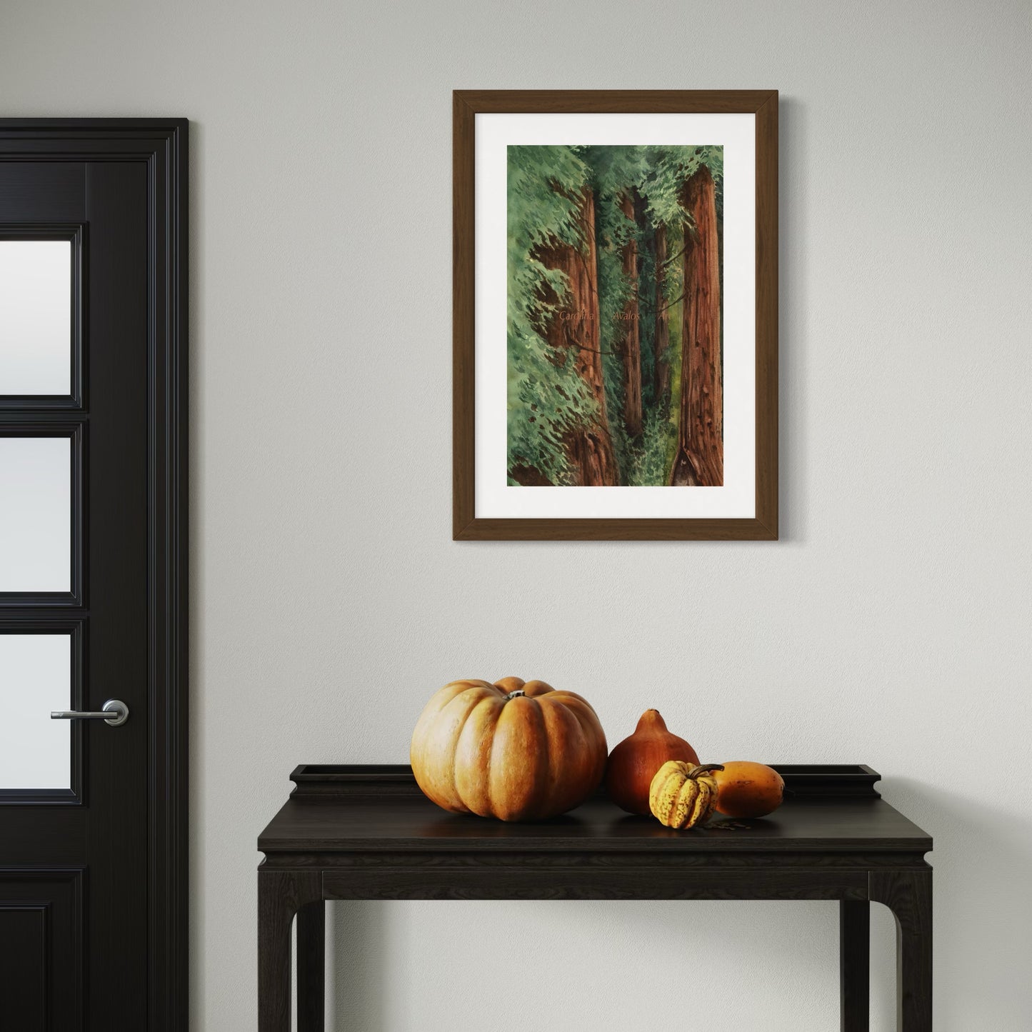 As the time stands green - Giclee Print