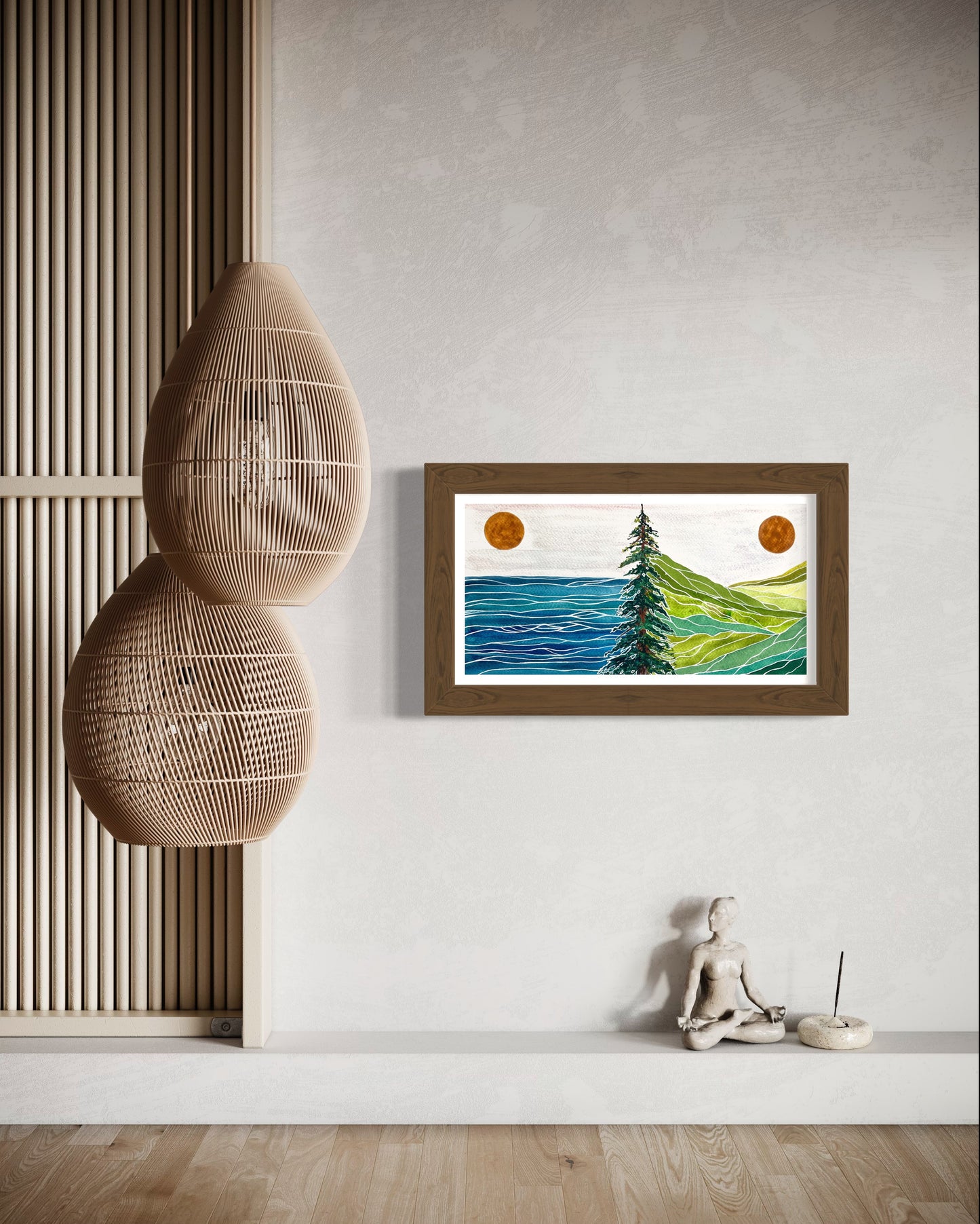 Ocean to Mountains - Gicleé Print