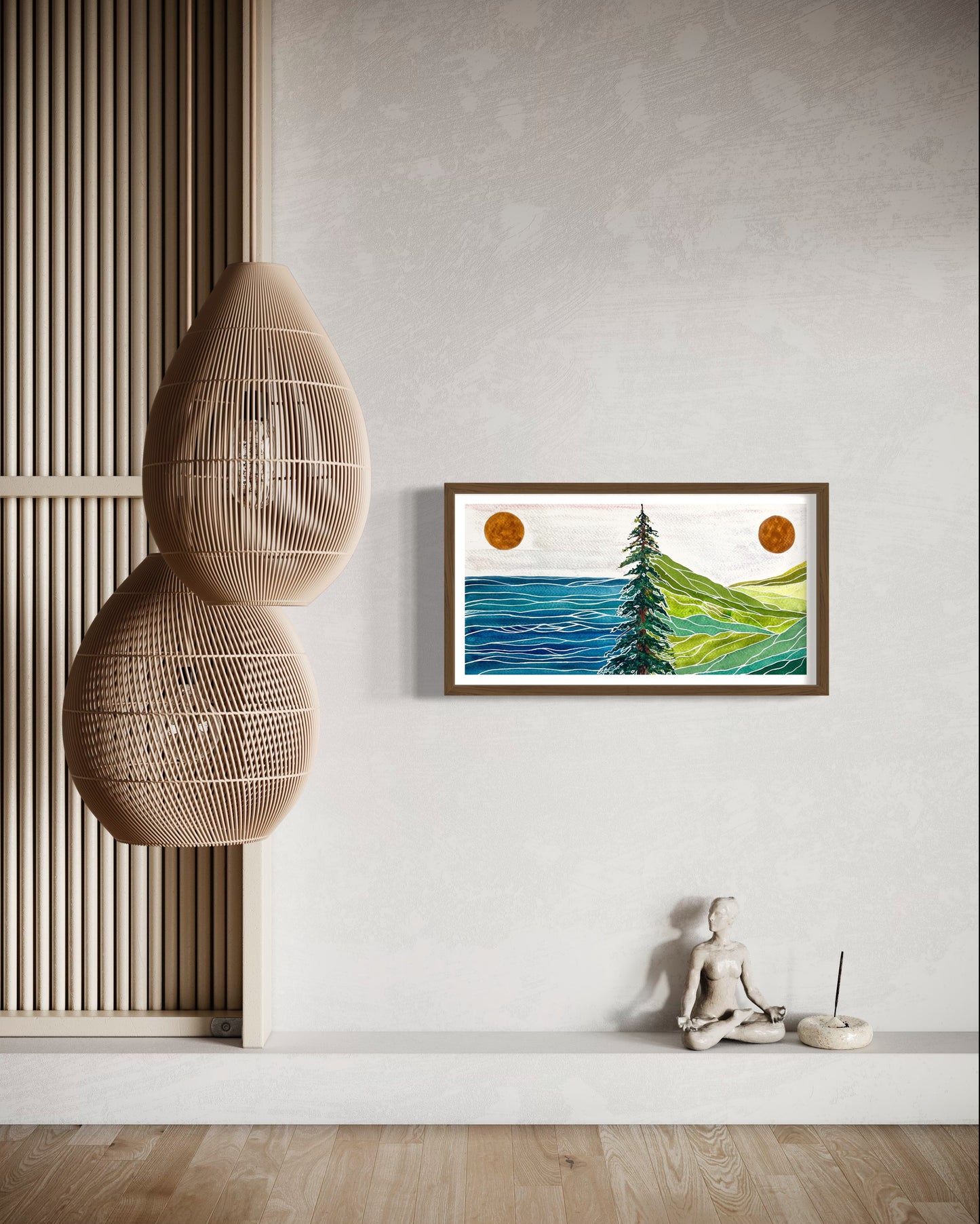 Ocean to Mountains - Gicleé Print